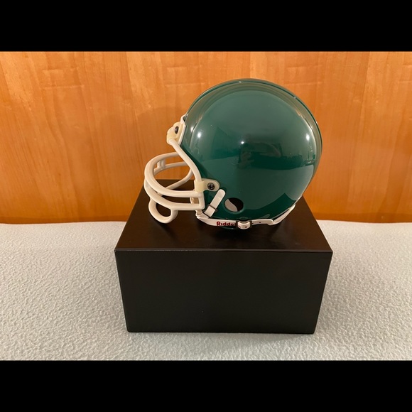 Eagles circa ‘49 mini helmet signed by HOFer Steve Van Buren. - Picture 2 of 5
